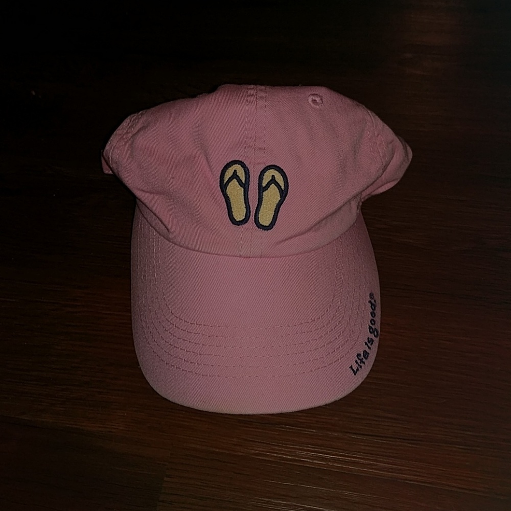 Life is Good Flip-flop Hat